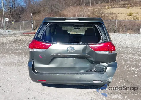 2012 Toyota Sienna Le 8 Passenger from USA, damaged, VIN 5TDKA3DC6CS013820